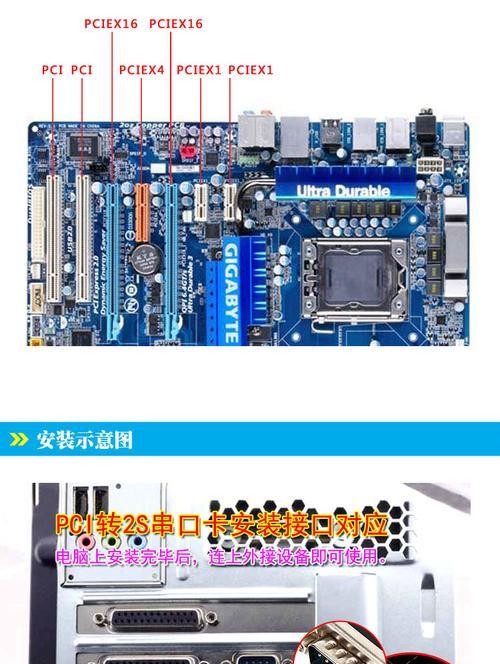 串口线连接台式电脑的正确方式？