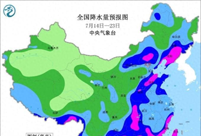 山东：新一轮强降雨已确定！7月15～16号天气预报，主要分布如下