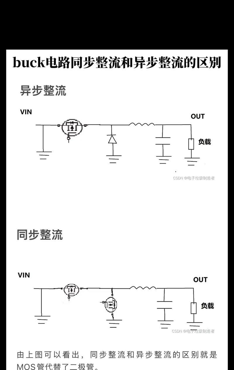 buck电路计算公式详解（深入了解buck电路的设计原理及公式推导）